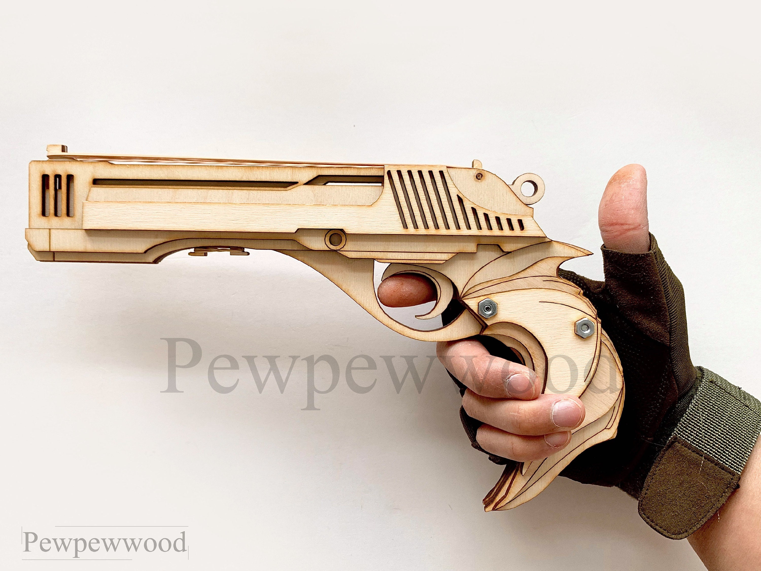 Rubber Band Gun Plan Laser Cut SVG Template Instant - Etsy Singapore
