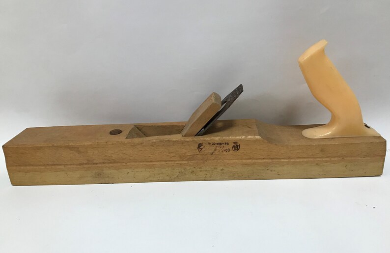 Wooden jointer big jointer vintage plane jointer of the Etsy