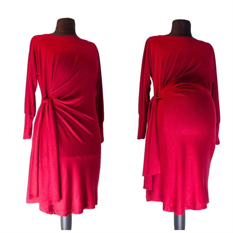 Venove Draped Knot Dress/tunic PDF Sewing Pattern US Letter/a4 ...