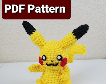 Crochet Pikachu PDF Pattern