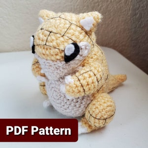 Crochet Sandshrew PDF Pattern