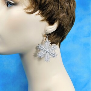 Unique Flower Earrings for Pierced Ears, Affordable Costume Jewelry for Women, Fun Best Friend Gift or Birthday Present for Wife or Mom