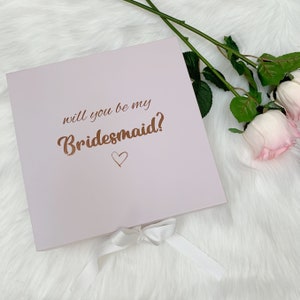 Willst du meine Brautjungfer Vorschlag Box/Starter Kit sein? Brautjungfer Vorschlag Geschenk. Braut Party Geschenk.