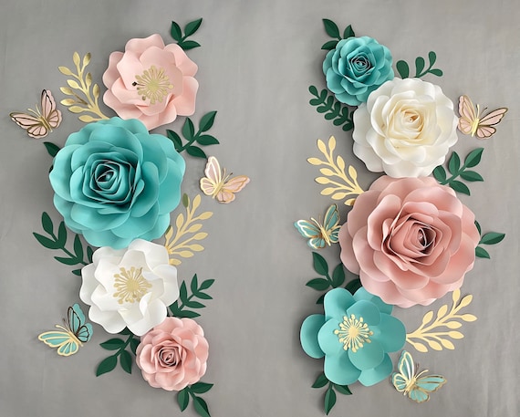 flores de papel para decorar las paredes  Paper flowers, Fun crafts for  teens, Crafts for teens to make