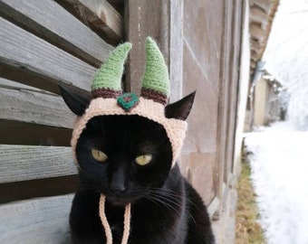 Viking hat, Cat hat, Hats for cats, Pet costume, Dog costume, Costume for cats, Kitten accessories, Pet hat, Pet costume cat