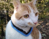 Cat scarf, Cat collar, Cat accessories, Cat costume, Dog costume, Kitten accessories