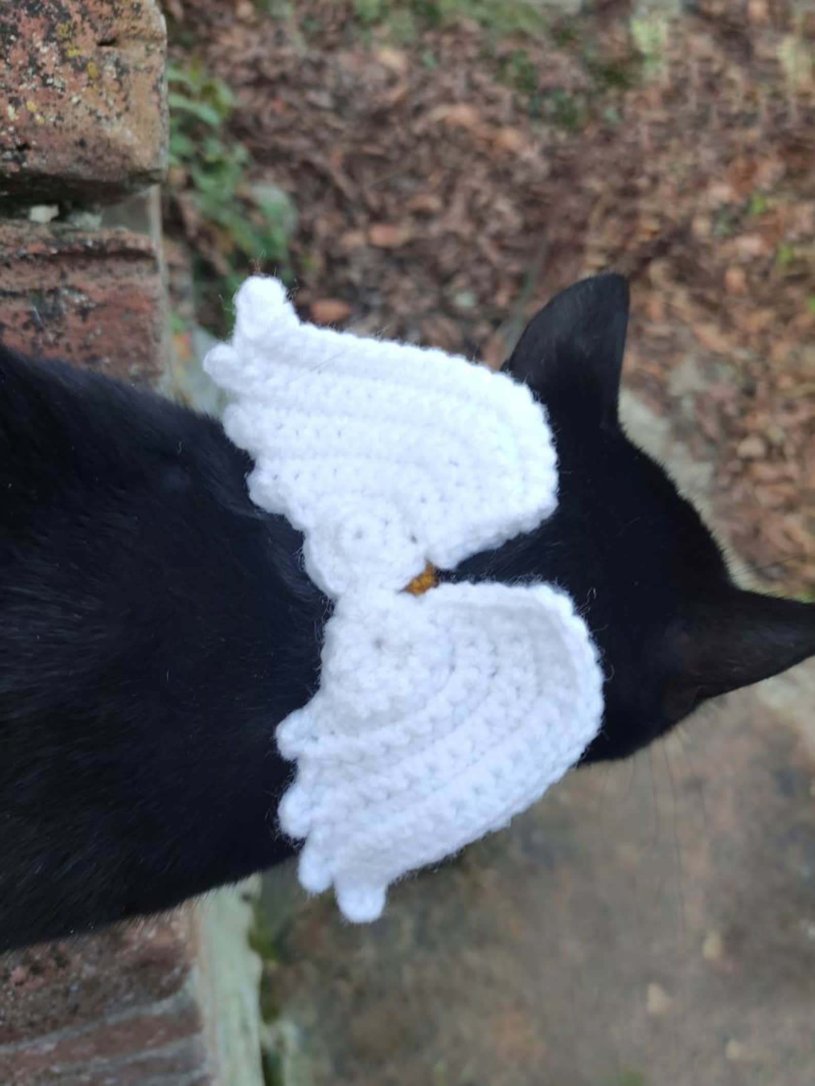 Cat Angel Wings Angel Wings Cat Scarf Cat Accessories Pet Etsy