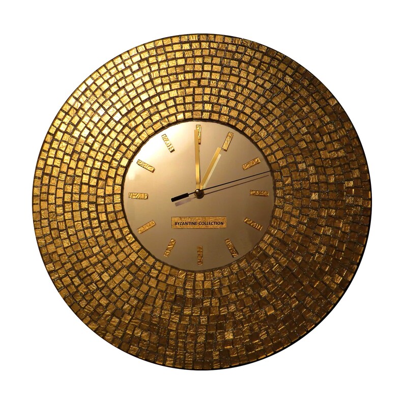 Unique Wall Clocks Mosaic Clock Mirror Unusual Large