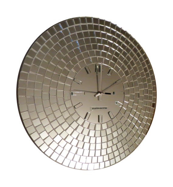 Mirror Wall Clockwall Clockswall Clockmosaic Mirror Wall Clockwall Clockswall