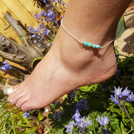 Blue Devil's Eye Theme Braided Anklet Adjustable Ankle Bracelet Good Lucky  Meaning Foot Jewelry - $13 (56% Off Retail) New With Tags - From SEED