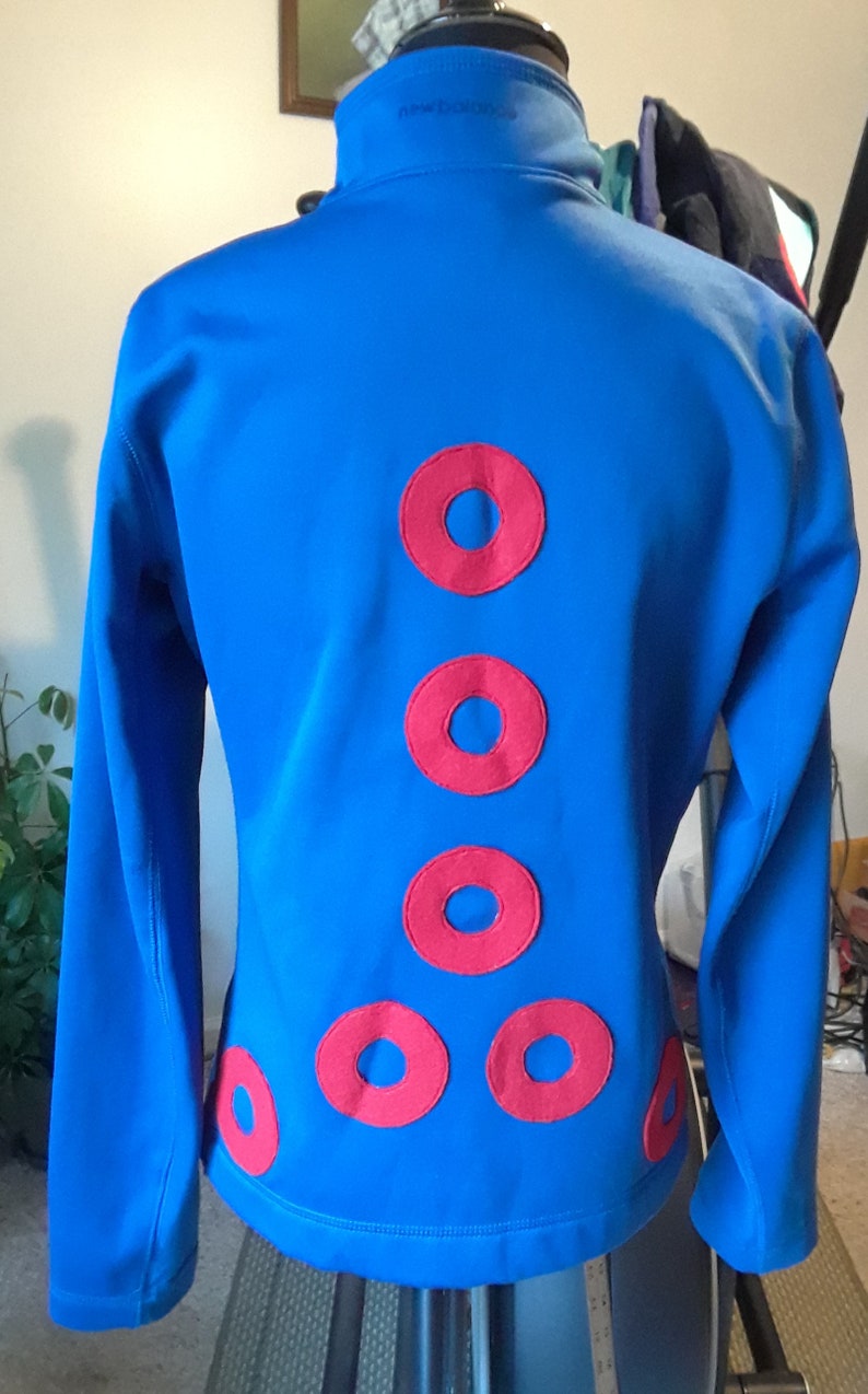 Ladies S Phish Jon Fishman donut track jogger jacket