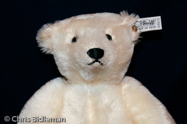 Steiff Margaret Strong White Bear Leather Paws LE EAN 015831