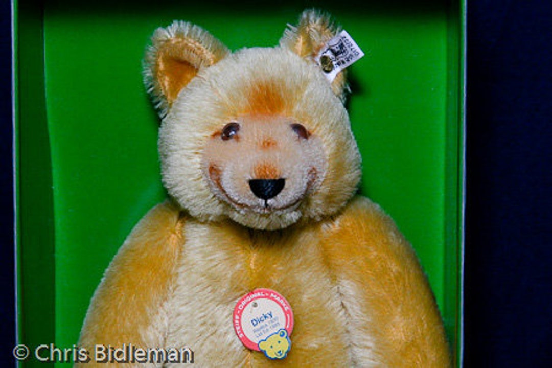 Steiff Dicky Bear, 1930 Replica, LE 20,000 EAN: 0172/32 - Etsy