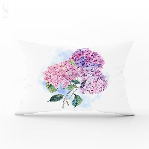 Pink Flower Pillow Etsy