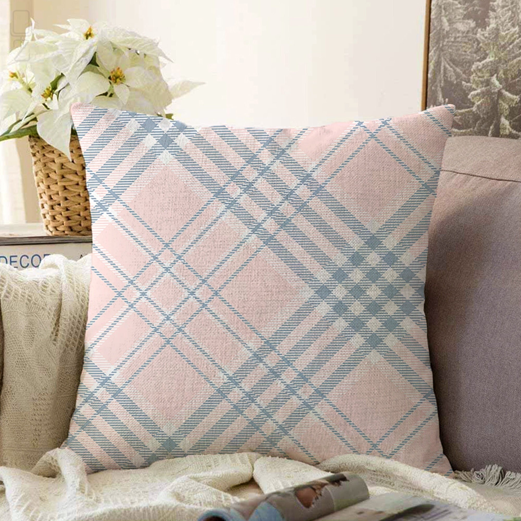 Burberry Pillow - Etsy Burberry Pillow - Etsy