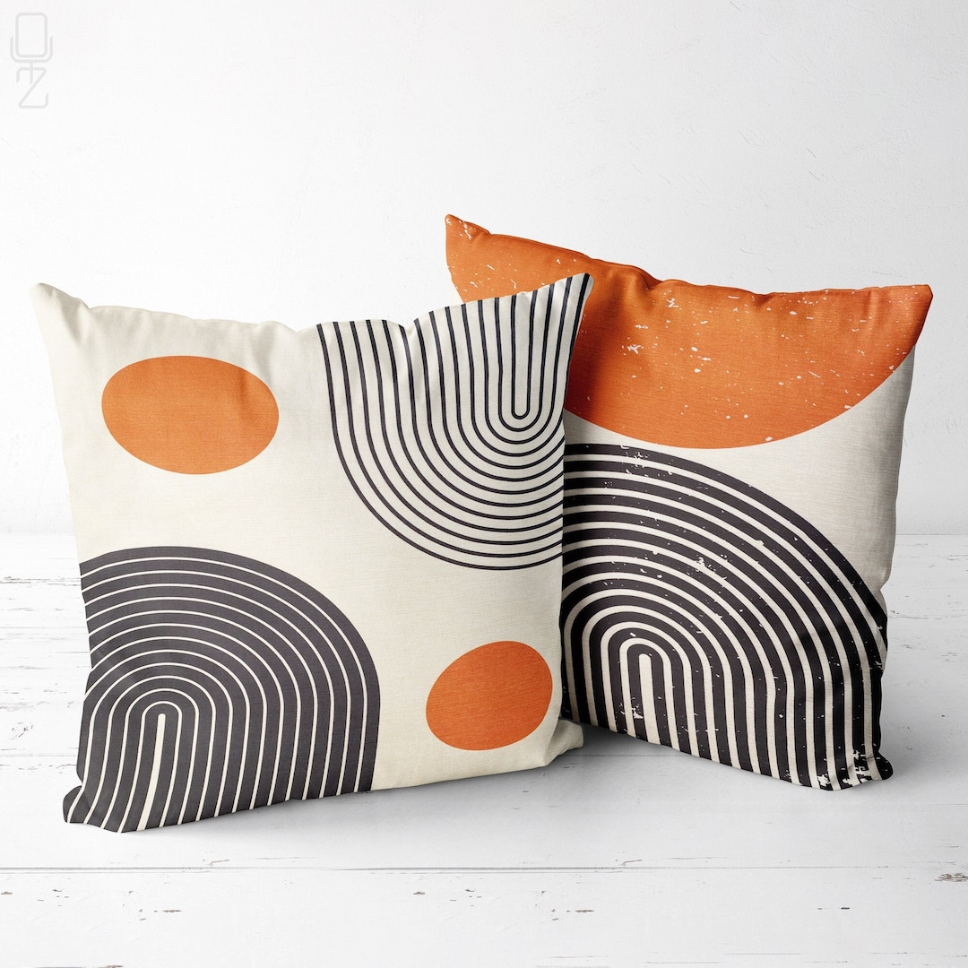 Oyzshop Geometric Abstract Cushion Cover