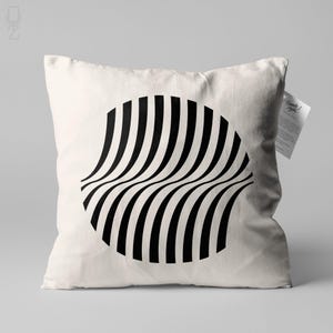 Contemporary Cushion with Retro Themed Bauhaus Pillow Covers Double Sided Printed on the Soft Velvet Fabric with Multi Sizes