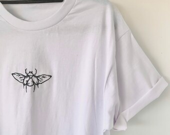 Embroidered T Shirts - Etsy Australia