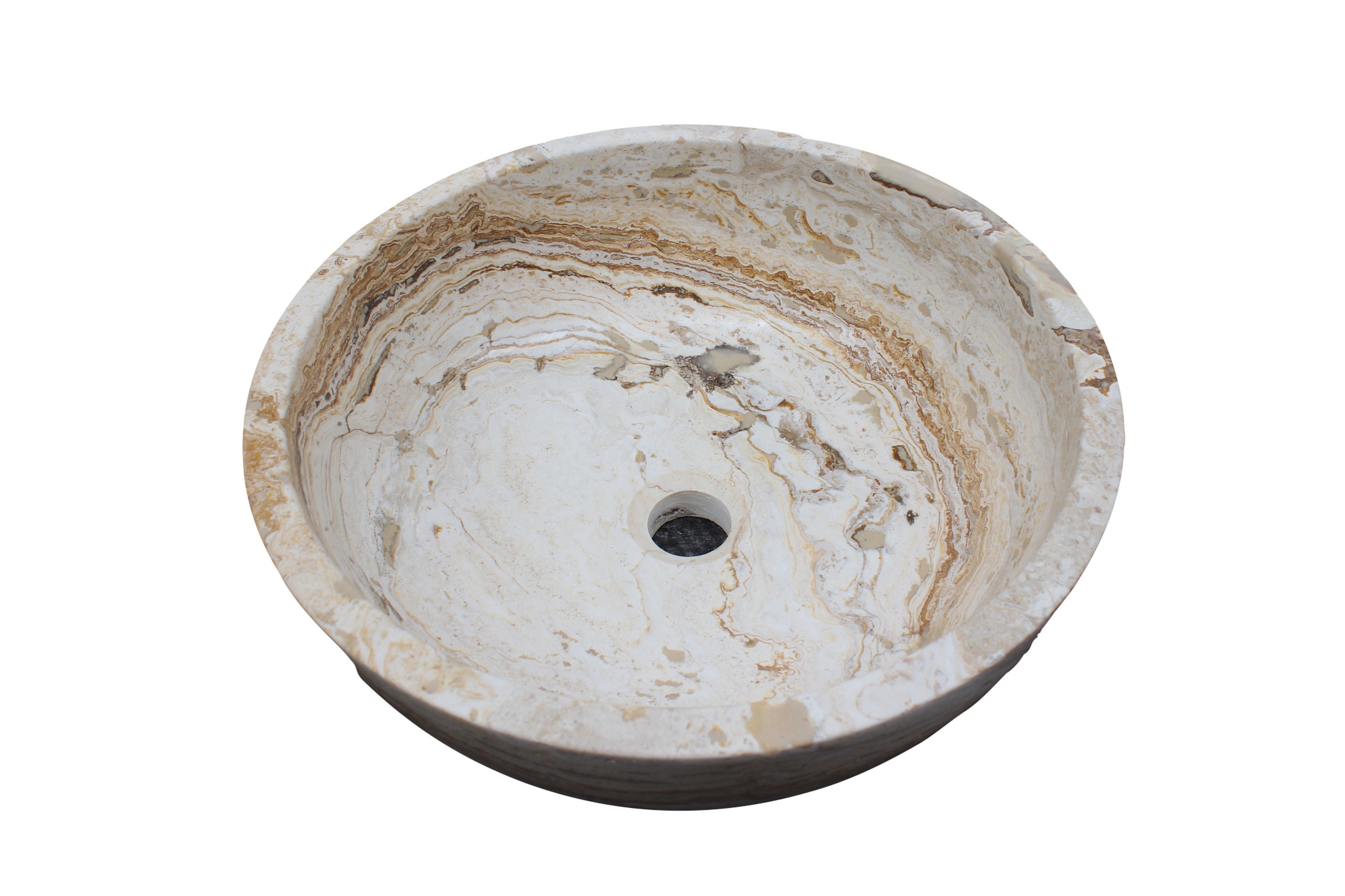 Mármol blanco hecho a mano Tocador Superior Fregadero Forma | Etsy