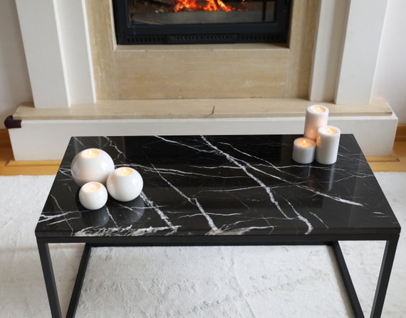 Art deco 2024 marble coffee table