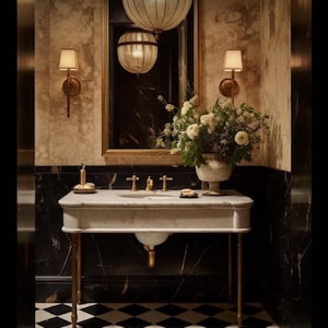 Marble custom sink