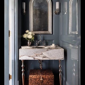 Marble custom sink