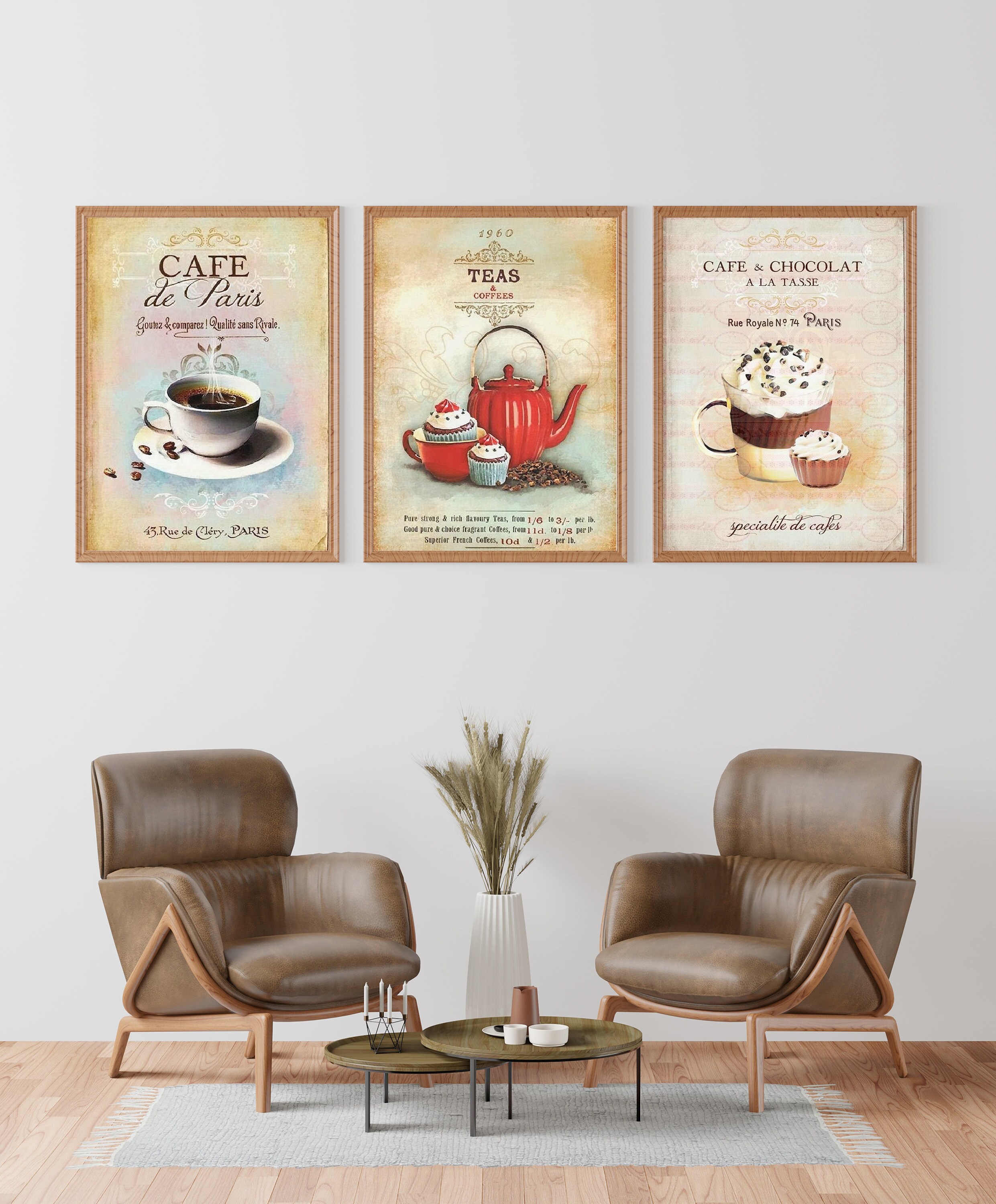 Kitchen Wall Art French Kitchen Posters Paris Poster Etsy