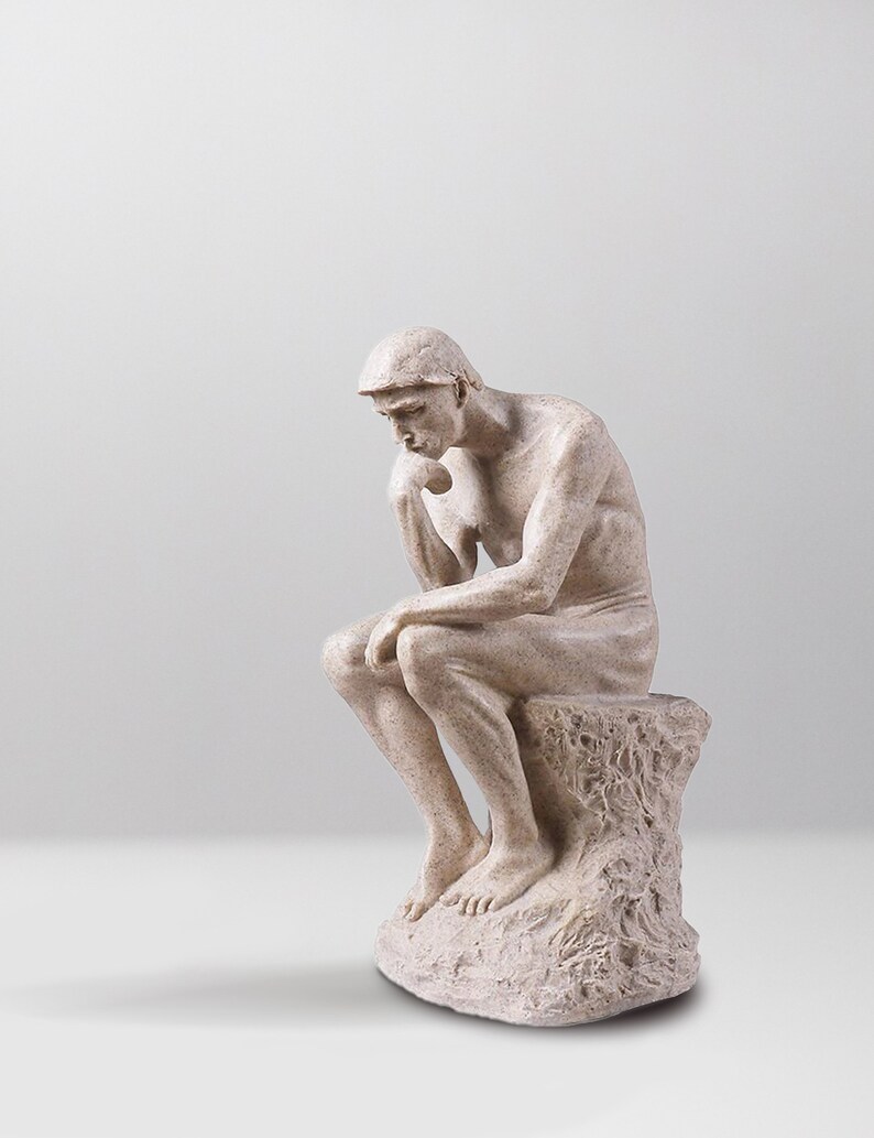 Sculpture The Thinker The Thinker Auguste Rodin Statue Etsy