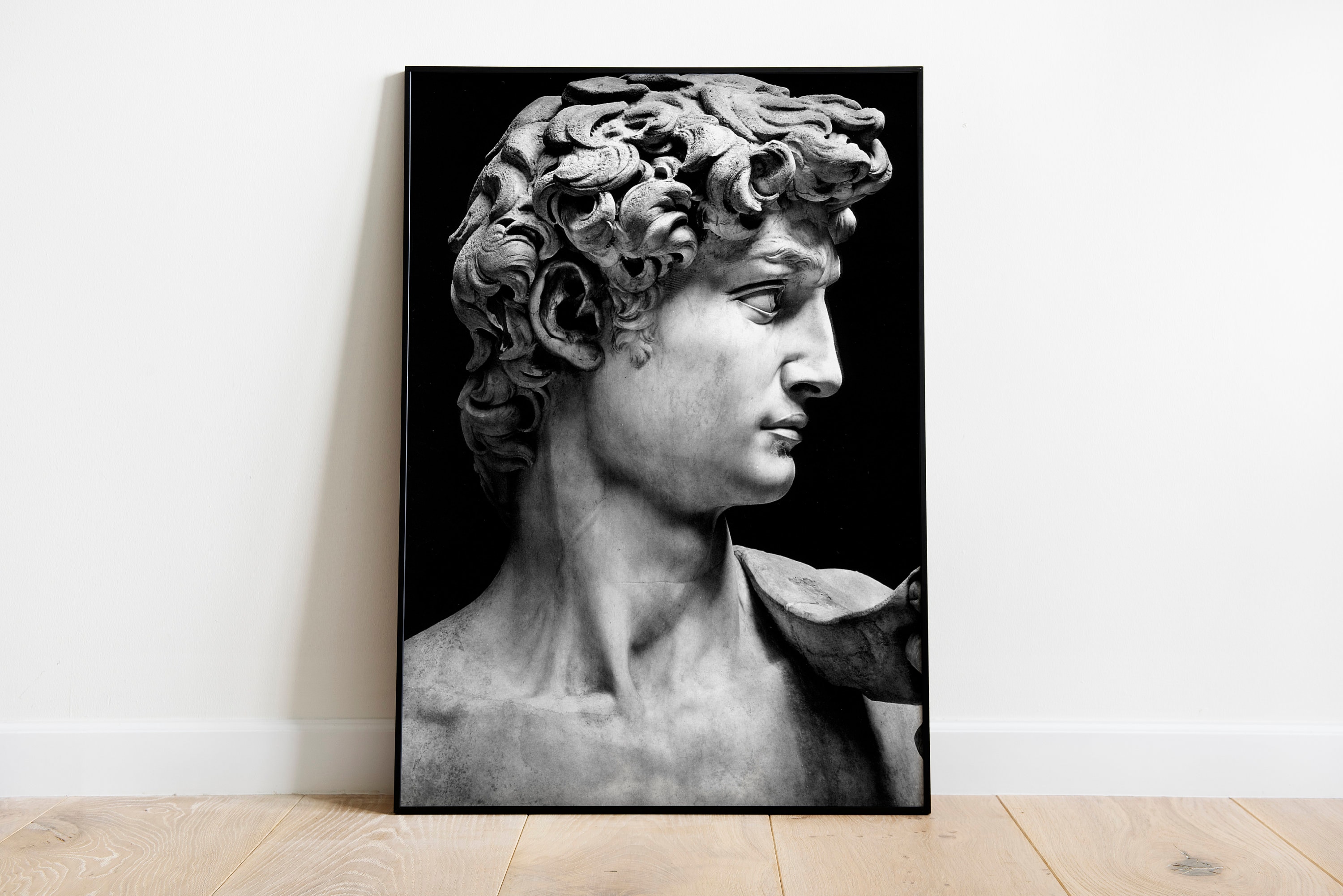 David by Michelangelo David Wall Art Face of David Art | Etsy