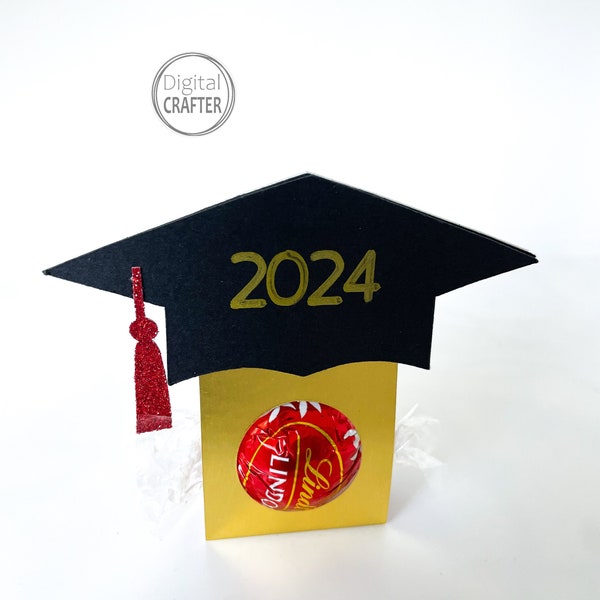 Graduation cap SVG, graduation candy holder svg, graduation gift for her, lollipop holder svg, graduation party favor, graduation svg