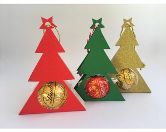 Christmas Tree Lollipop Holder Svg