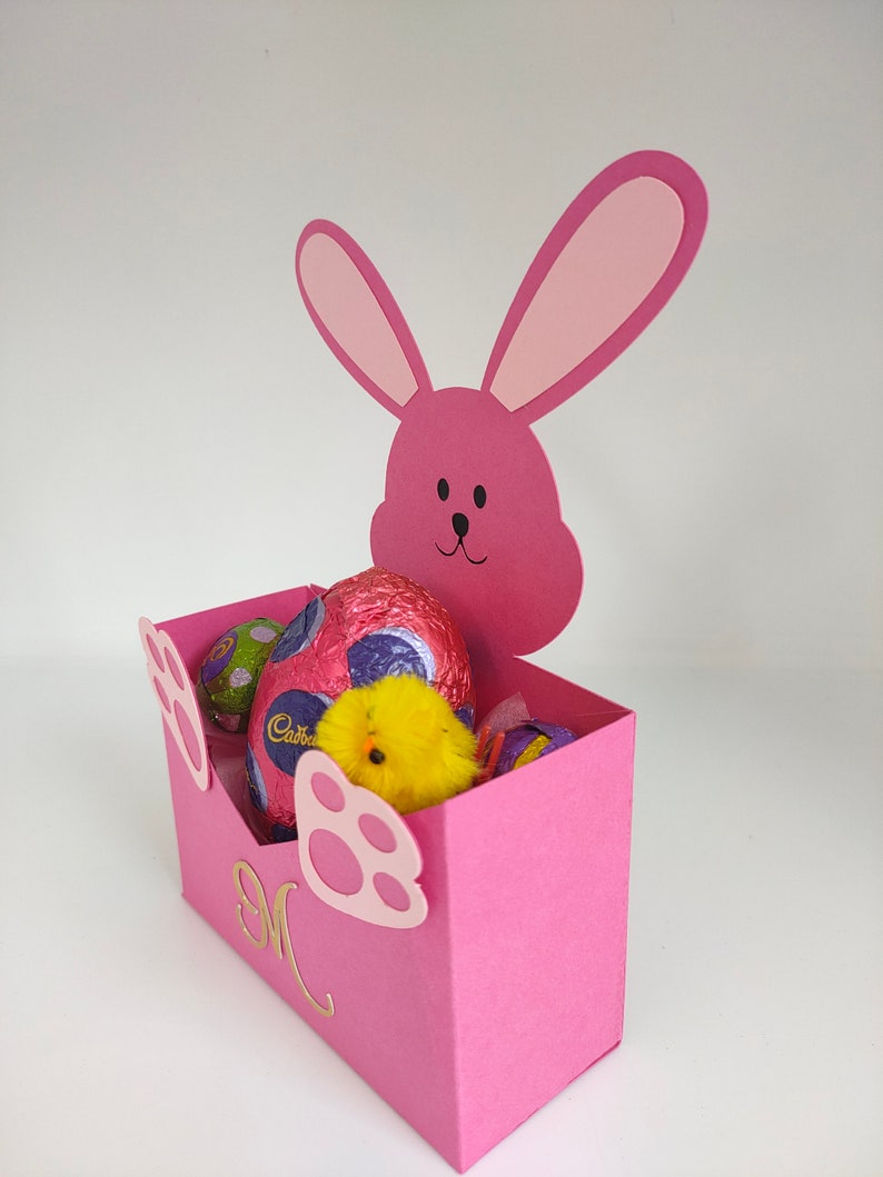Easter Egg Holder SVG Gift Box Easter Eggs Bunny Box Svg Etsy UK