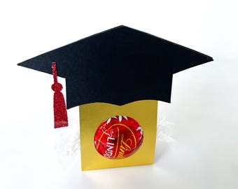 Gorro de graduación SVG, porta caramelos de graduación SVG, regalo de graduación para ella, porta piruletas SVG, recuerdo de fiesta de graduación, graduación SVG