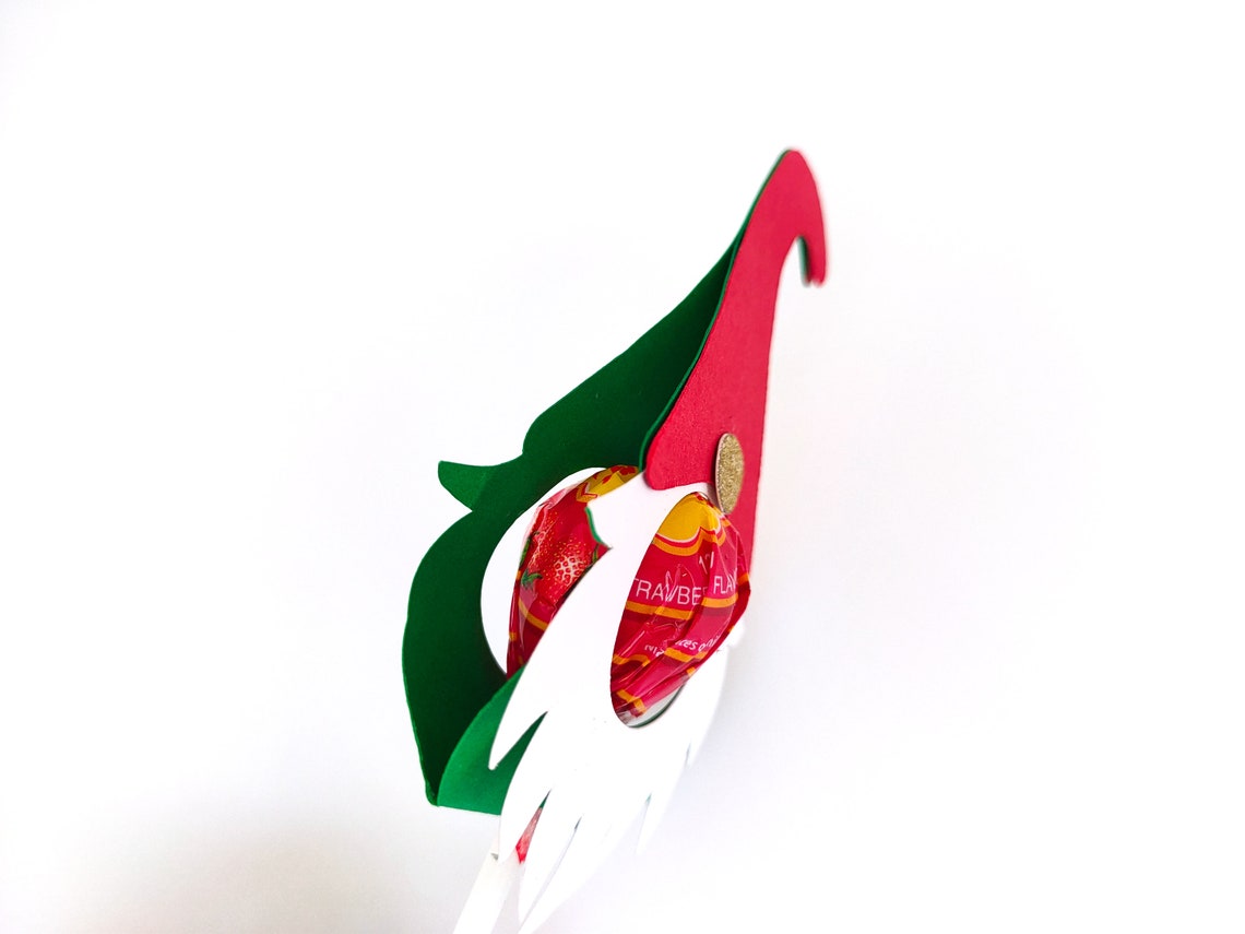 Lollipop Holder SVG Christmas Gnome SVG Chocolate Holder - Etsy Canada