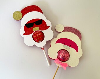 Soporte de caramelo SVG, soporte de piruleta santa SVG, svg de navidad, soporte de piruleta de navidad, soporte de chocolate SVG, soporte de piruleta, lindt svg,