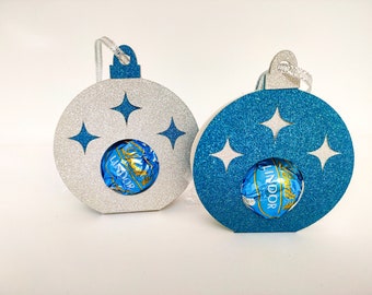 Christmas bauble SVG, Christmas lollipop holder SVG, lollipop svg,  lindt chocolate holder, Christmas lollipop svg, Christmas decor