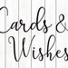 Cards & Wishes SVG, Wedding SVG File, Wedding Gifts Svg, Wedding Svg ...
