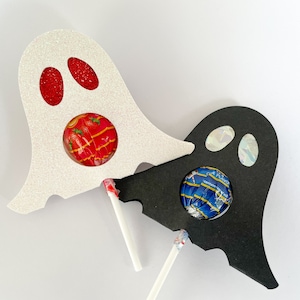 Halloween lollipop holder SVG, ghost svg, halloween decoration, Halloween lollipop SVG, chocolate holder SVG, candy holder svg, lindt holder