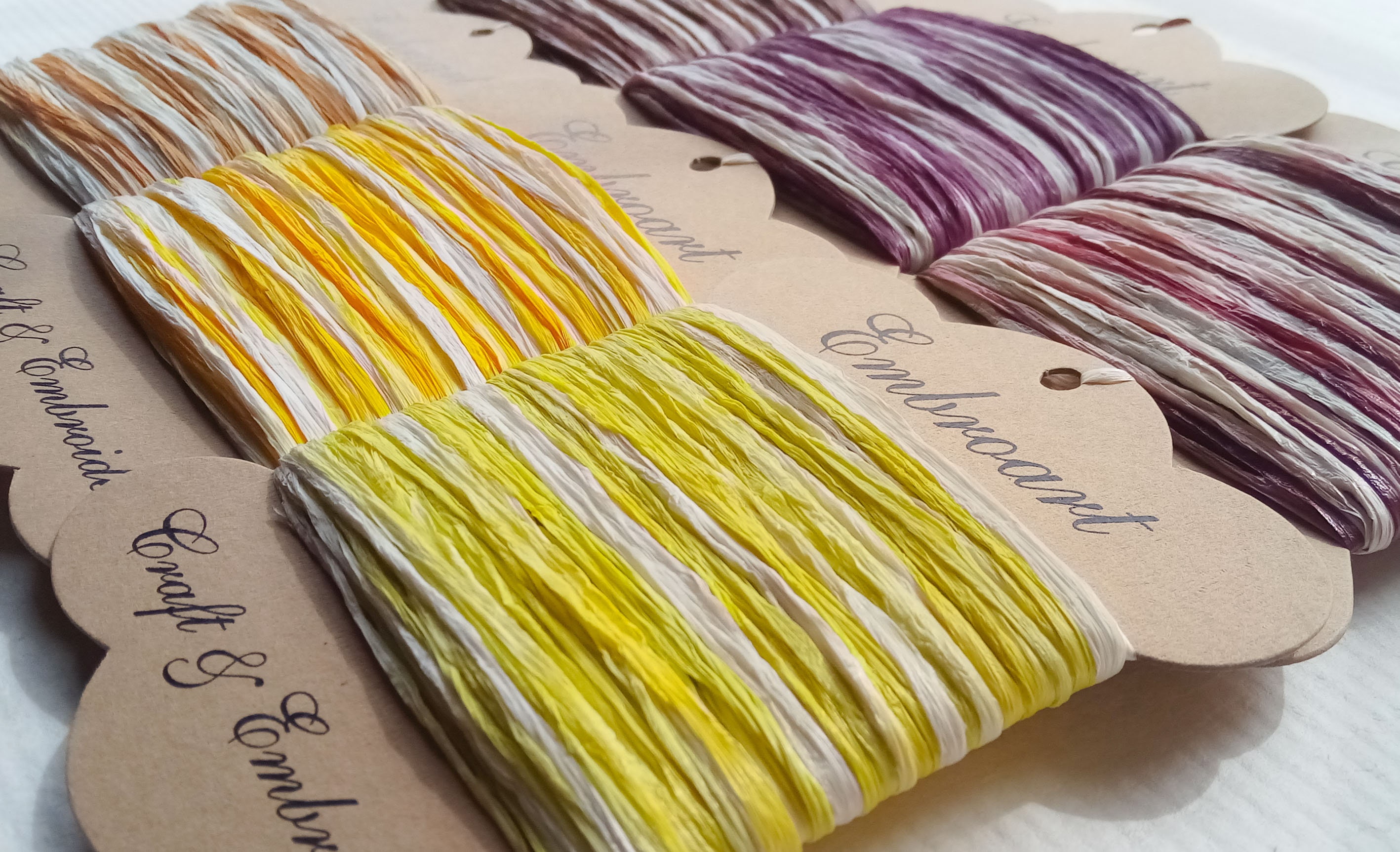 Matt Raffia Yarn Raffia Ribbon Rayon Raffia Wraphia Yarn Etsy UK