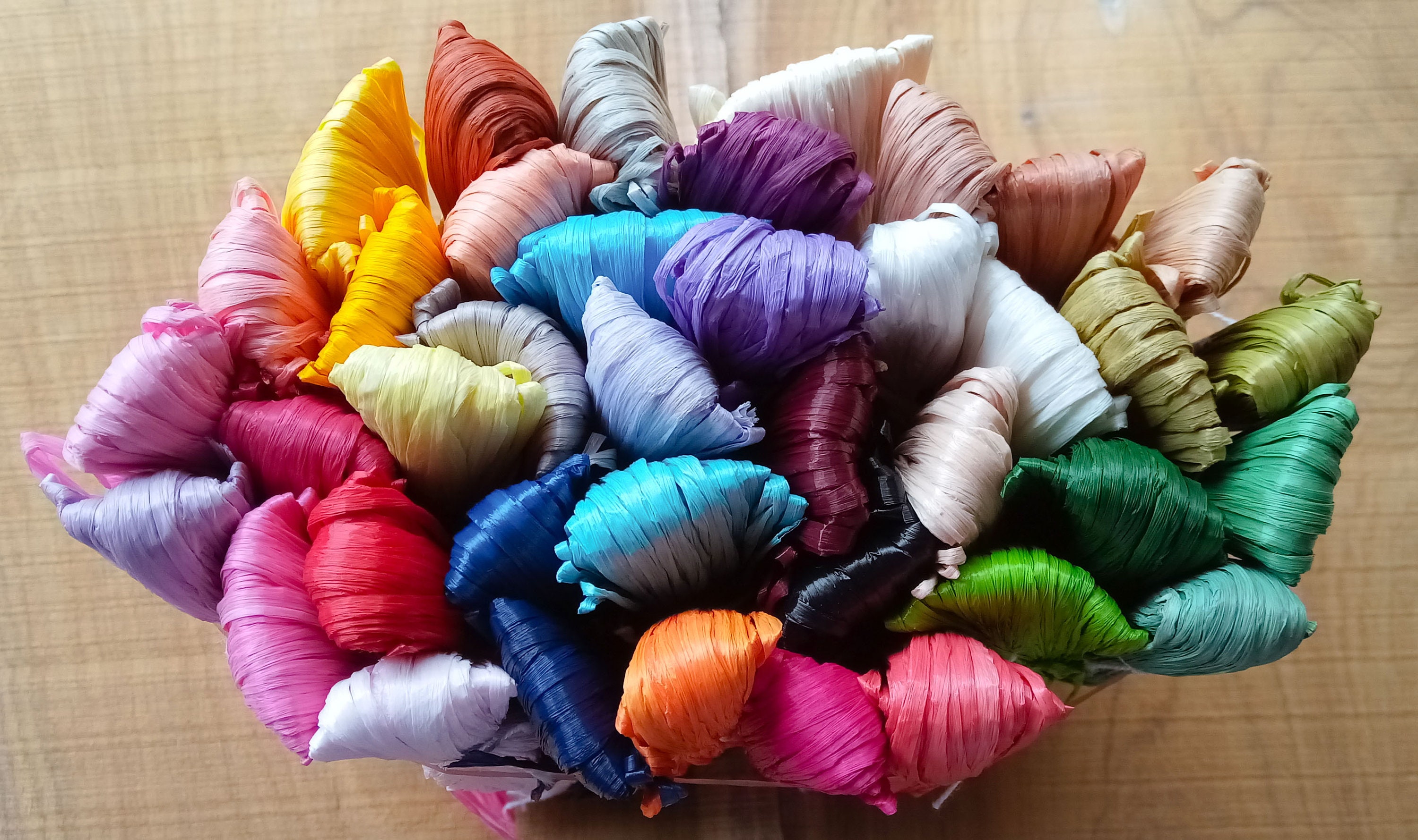 Matt Raffia Yarn Raffia Ribbon Rayon Raffia Wraphia Yarn - Etsy