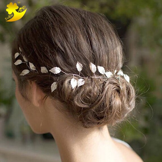 Wedding Headbands Bridal Ornaments Beautiful Leaves Headbands Etsy