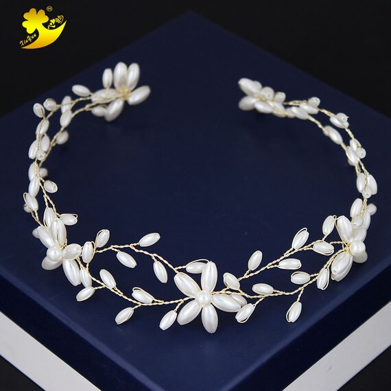 Wedding Headbands Bridal Hair Accessories Bride Birthday Gifts Etsy