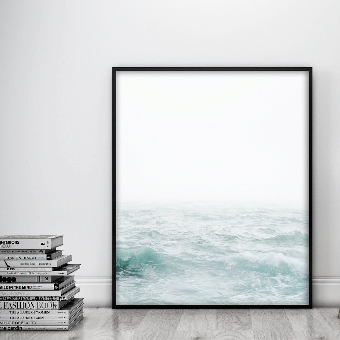 Set of 3 bathroom wall art prints Digital Download Coastal | Etsy