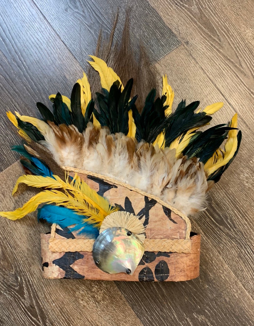 diy tahitian headpiece