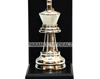 BOOK END - King shape - Aluminium Metal - Unique shape - Best for gift and decor- gift for book lover-highland/her/dad/geek gift