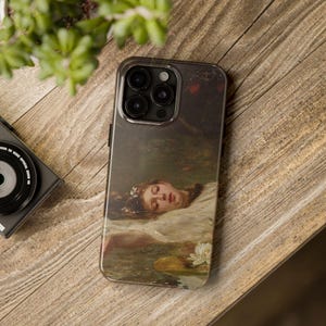Ophelia Phone Case Renaissance Art Inspired Classic Design for iPhone Elegant Historical Artwork Perfect Gift for Art Enthusiasts