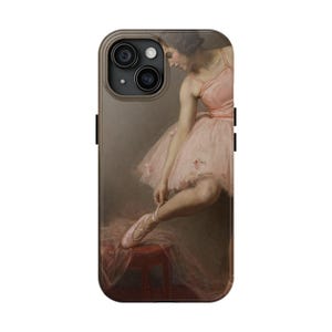 Elegant Ballerina Tough Phone Case for Art Lovers, Stylish Phone Protection, Unique Gift for Dancers, Birthday, Ballet Enthusiasts, Artistic