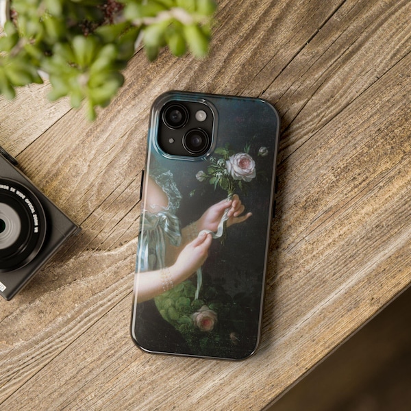Marie Antoinette Phone Case - Vintage Rococo Fashion Samsung iPhone, Romantic Design, Classic Art Tough Phone Cases