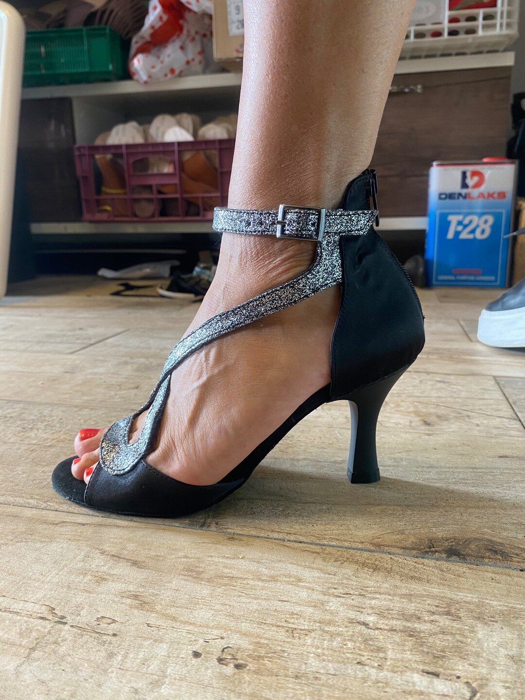 Tango Kizomba Shoes With Zip Etsy