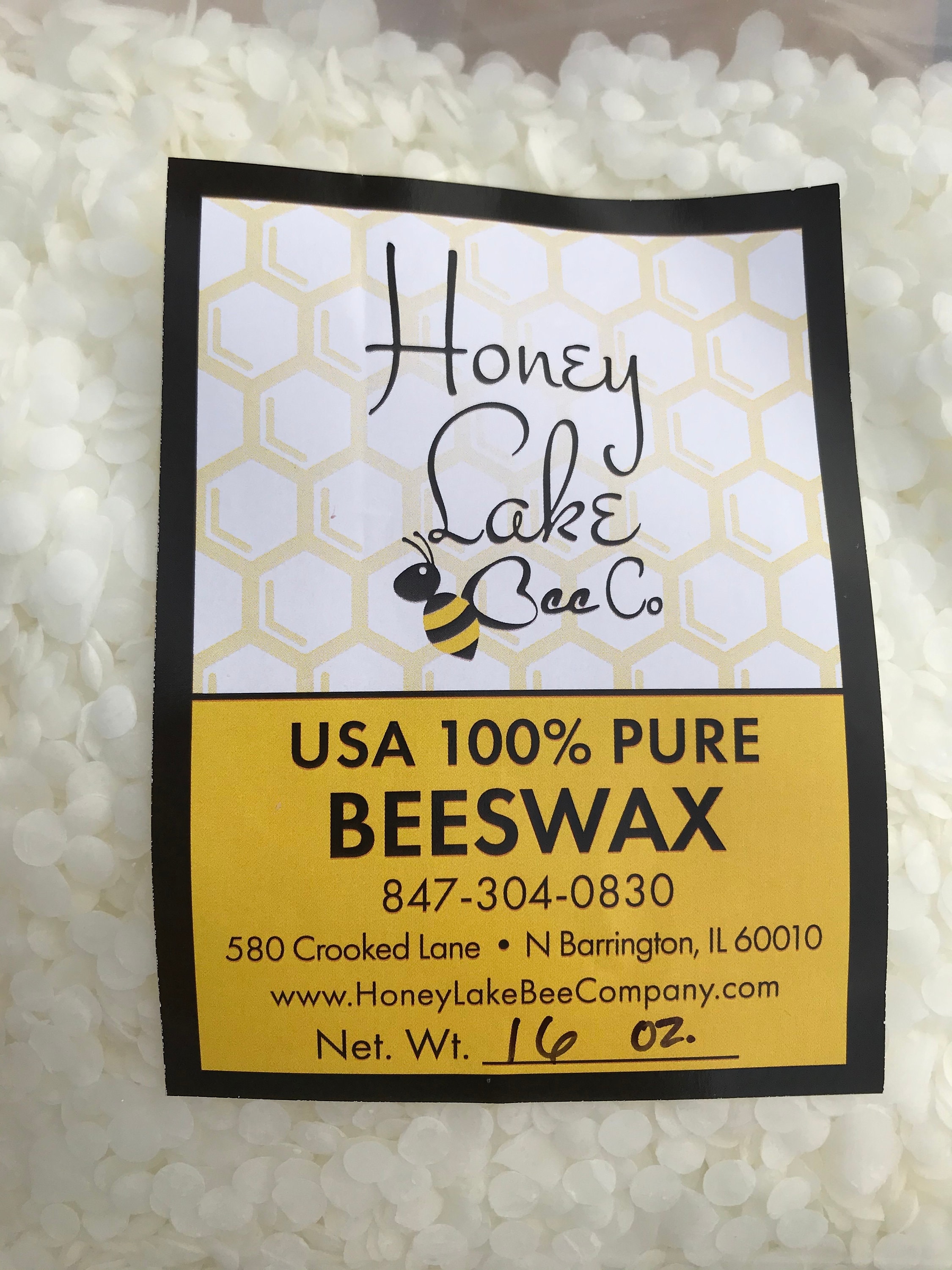 Pure USA Beeswax Pellets: White or Yellow, Cosmetic Grade - Etsy